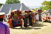 Procession during Timkat. Lalibela. North, Ethiopia.