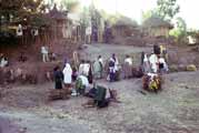 Fire wood sellinf at Lalibela market. North, Ethiopia.