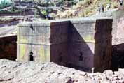 St. George stone church. Lalibela. North, Ethiopia.