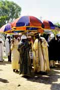 Procession during Timkat. Lalibela. North, Ethiopia.