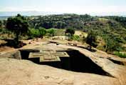 St. George stone church. Lalibela. North, Ethiopia.