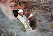 Monk. Lalibela. North, Ethiopia.