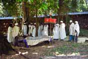 Funeral at village at Tana lake. North, Ethiopia.