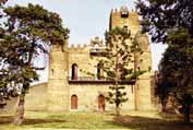 Royal enclosure at Gonder. North, Ethiopia.