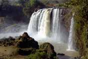 Waterfalls at Blue Nil. Bahar Dar. North,  Ethiopia.