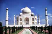 Taj Mahal. Agra town. India.