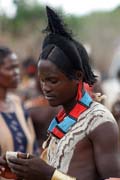 Hamar people at Turmi market. Ethiopia.