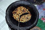 Coffee ceremony, Addis Abeba. North, Ethiopia.