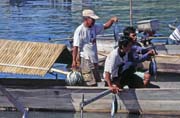 Wakai village. Togean islands area. Sulawesi, Indonesia.