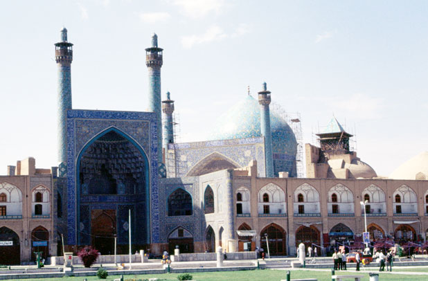 Emam mosque at Emam Khomeini square. Esfahan. Iran.