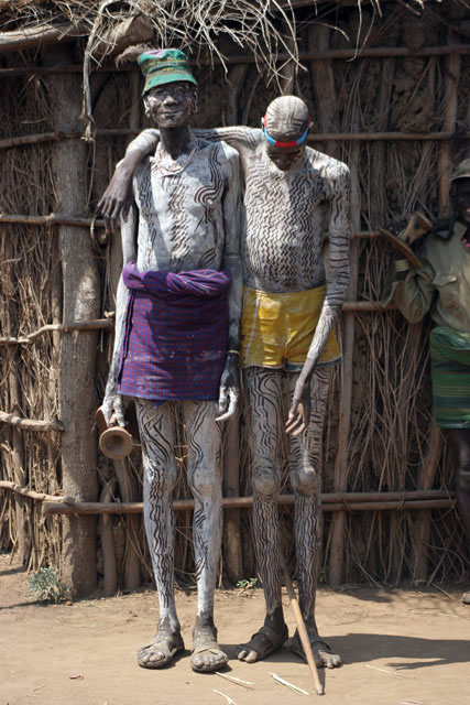 Bume man. South,  Ethiopia.