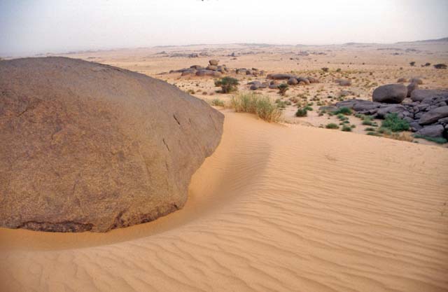 Sahara landscapes. Adrar des Ifoghas area. Mali.