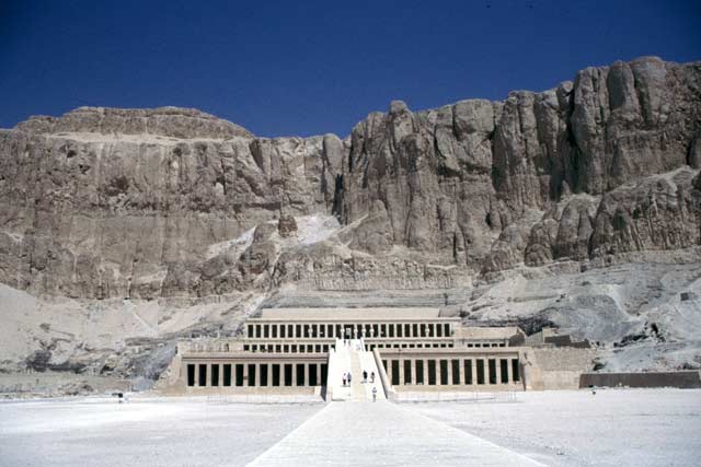 Temples of Hatshepsut near Luxor. Egypt.