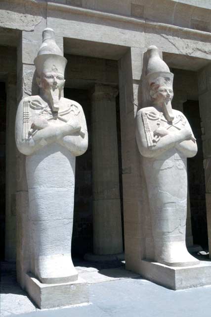 Temples of Hatshepsut near Luxor. Egypt.